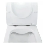 Готове рішення Qtap для ванної кімнати: підвісний унітаз Swan Rimless + комплект інсталяції Nest 4 в 1 (лінійна клавіша Chrome)