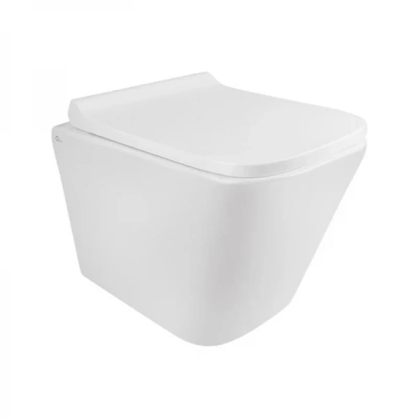 Готове рішення Qtap для ванної кімнати: підвісний унітаз Tern Rimless + комплект інсталяції Nest 4 в 1 (лінійна клавіша White)