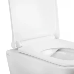 Готове рішення Qtap для ванної кімнати: підвісний унітаз Tern Rimless + комплект інсталяції Nest 4 в 1 (кругла клавіша Satin)