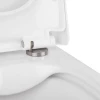 Готове рішення Qtap для ванної кімнати: підвісний унітаз Tern Rimless + комплект інсталяції Nest 4 в 1 (кругла клавіша Satin)