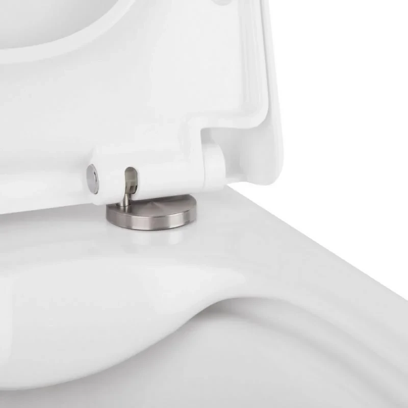Готове рішення Qtap для ванної кімнати: підвісний унітаз Tern Rimless + комплект інсталяції Nest 4 в 1 (кругла клавіша Satin)