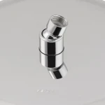 Лейка для верхнего душа Lidz Niagara 125 245 мм округлая LDNIA125NKS37518 Chrome