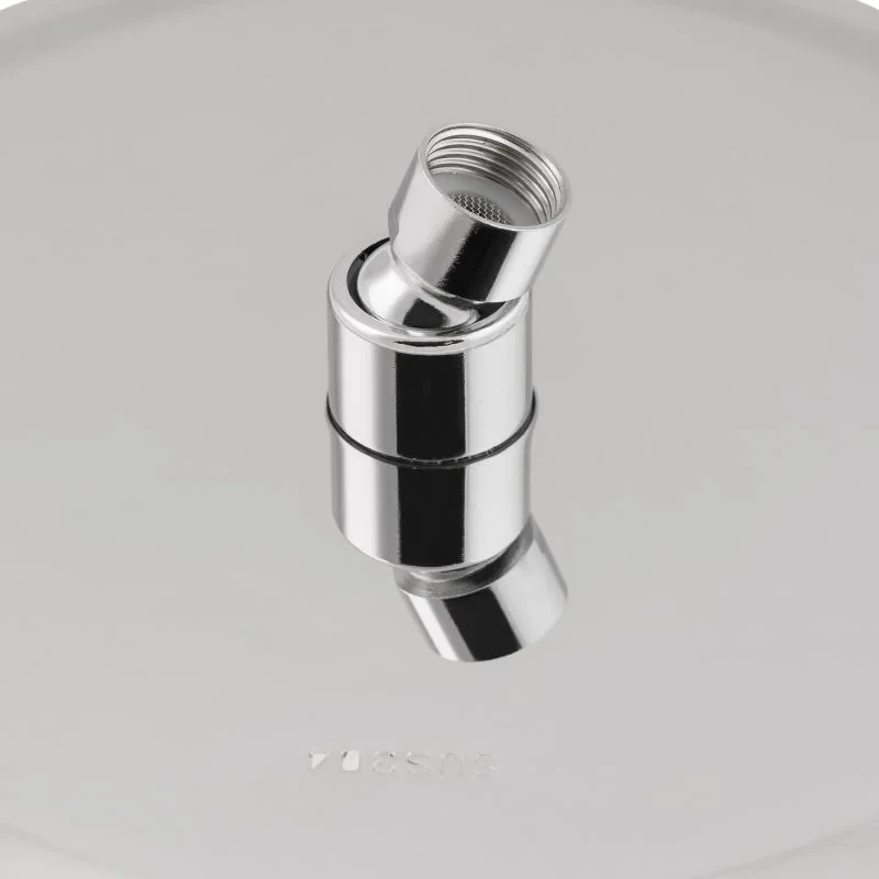 Лейка для верхнего душа Lidz Niagara 125 245 мм округлая LDNIA125NKS37518 Chrome