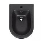Биде напольное Qtap Robin 565x360x405 Matt black QT13442141CMB
