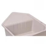 Кухонная мойка с дополнительной чашей Lidz 1000x500/225 COL-06 (LIDZCOL061000500225)