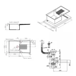 Кухонная мойка Lidz 860х500/240 BLM-14 (LIDZBLM14860500240)