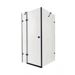 Душевая кабина Qtap Capricorn BLA1099SC6 90x90 см, стекло Clear 6 мм, покрытие CalcLess без поддона