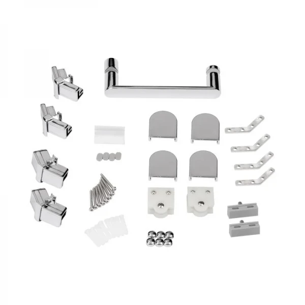 Душевая кабина Qtap Scorpio CRM10115-AC6 100x100 см, стекло Clear 6 мм, покрытие CalcLess, без поддона