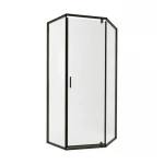 Душова кабіна Qtap Scorpio BLA10115-AC6 100x100 см, скло Clear 6 мм, покриття CalcLess без піддона