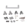 Душевая дверь в нишу Qtap Taurus CRM2012-13.C6 120-130x200 см, стекло Clear 6 мм, покрытие CalcLess