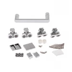 Душевая дверь в нишу Qtap Taurus CRM2013-14.C6 130-140x200 см, стекло Clear 6 мм, покрытие CalcLess