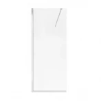 Душевая перегородка Qtap Walk-In Standard CRM209.C8 90х200 см, стекло Clear 8 мм, покрытие CalcLess