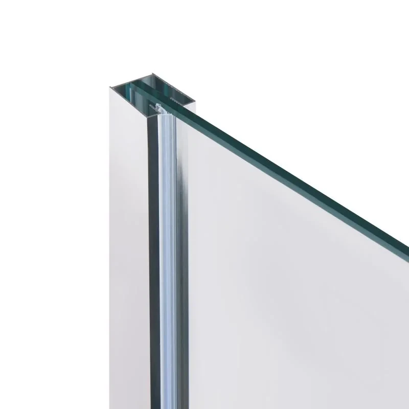 Душевая перегородка Qtap Walk-In Standard CRM209.C8 90х200 см, стекло Clear 8 мм, покрытие CalcLess