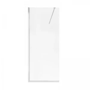 Душова перегородка Qtap Walk-In Standard CRM209.C8 90х200 см, скло Clear 8 мм, покриття CalcLess