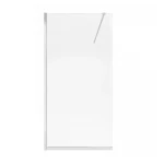 Душевая перегородка Qtap Walk-In Standard CRM201.C8 100х200 см, стекло Clear 8 мм, покрытие CalcLess