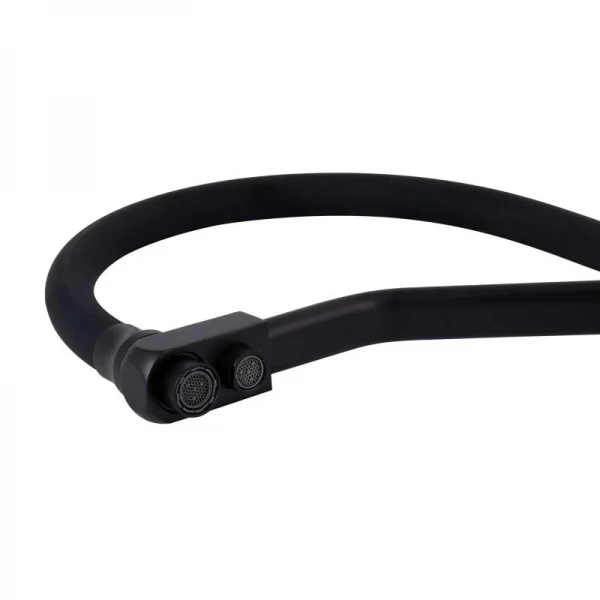 Смеситель для кухни Lidz Aria 020F3 с гибким изливом с подключением для питьевой воды (k35) LDARI020F3BLA39212 BLA