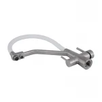 Змішувач для кухні Lidz Aria 020F3 з гнучким виливом з підключенням для питної води (k35) LDARI020F3WNK39480 White / Nickel