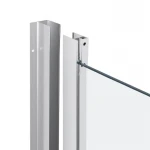 Набор Qtap душевая кабина Taurus CRM1011SC6 Clear 100х100 см + поддон Tern 301112