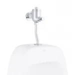 Писсуар подвесной Qtap Crow с краном-дозатором 390х330х660 White QT0588112HW
