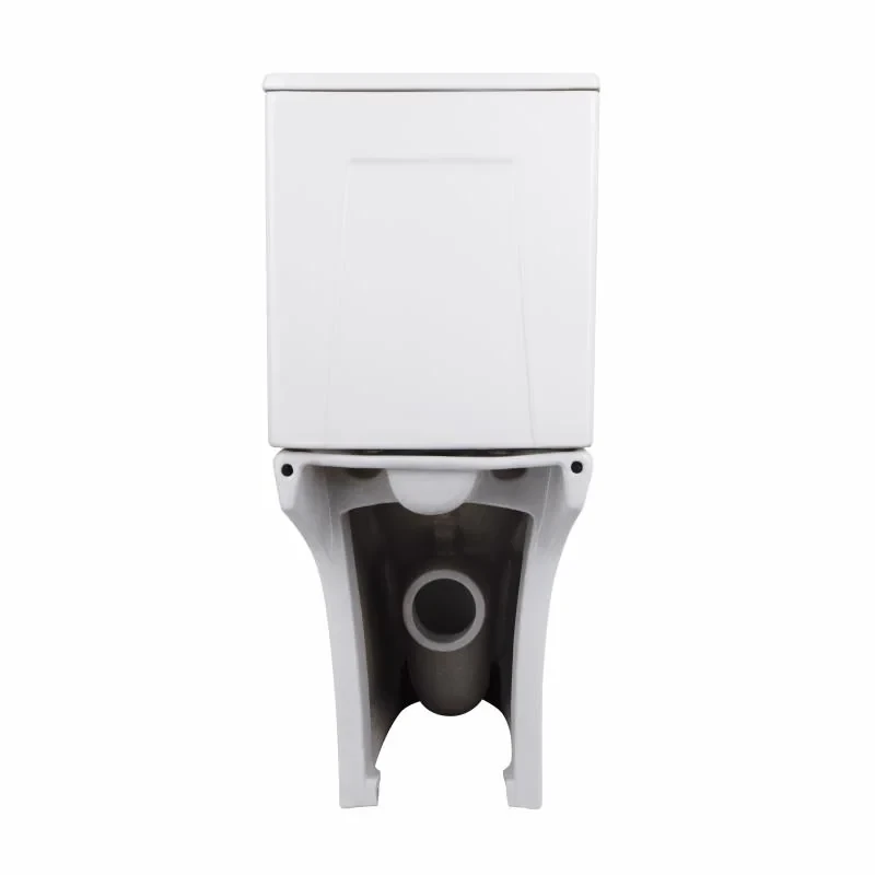 Унитаз-компакт Qtap Presto безободковый с сиденьем Soft-close QT24221217AW
