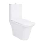 Унитаз-компакт Qtap Kalao безободковый с сиденьем Soft-close QT08221213AW