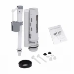 Унітаз-компакт Qtap Kalao безобідковий з сідінням Soft-close QT08221213AW