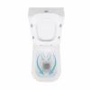 Унитаз-компакт Qtap Nando безободковый с сиденьем Soft-close QT12221222AW