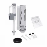 Унітаз-компакт Qtap Nando безобідковий з сидінням Soft-close QT12221222AW