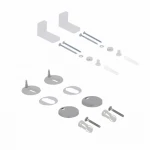 Унітаз-компакт Qtap Nando безобідковий з сидінням Soft-close QT12221222AW