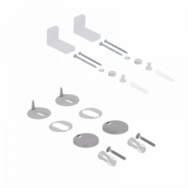 Унітаз-компакт Qtap Nando безобідковий з сидінням Soft-close QT12221222AW