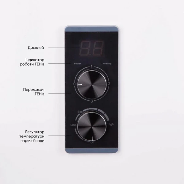 Водонагреватель электрический Thermo Alliance 30 л плоский вертикальный, сухой ТЭН 2 кВт (0,8+1,2) DT30V20G(PD)-D/2