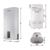 Водонагреватель электрический Thermo Alliance 80 л плоский вертикальный, сухой ТЭН 2 кВт (0,8+1,2) DT80V20G(PD)-D/2