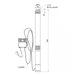 Насос погружной центробежный Thermo Alliance 3SSM2-15 0,37 кВт с пультом