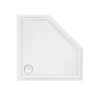 Душевой поддон Qtap Diamond 301112 100x100x12 см + сифон