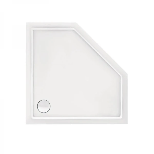 Душевой поддон Qtap Diamond 301112 100x100x12 см + сифон