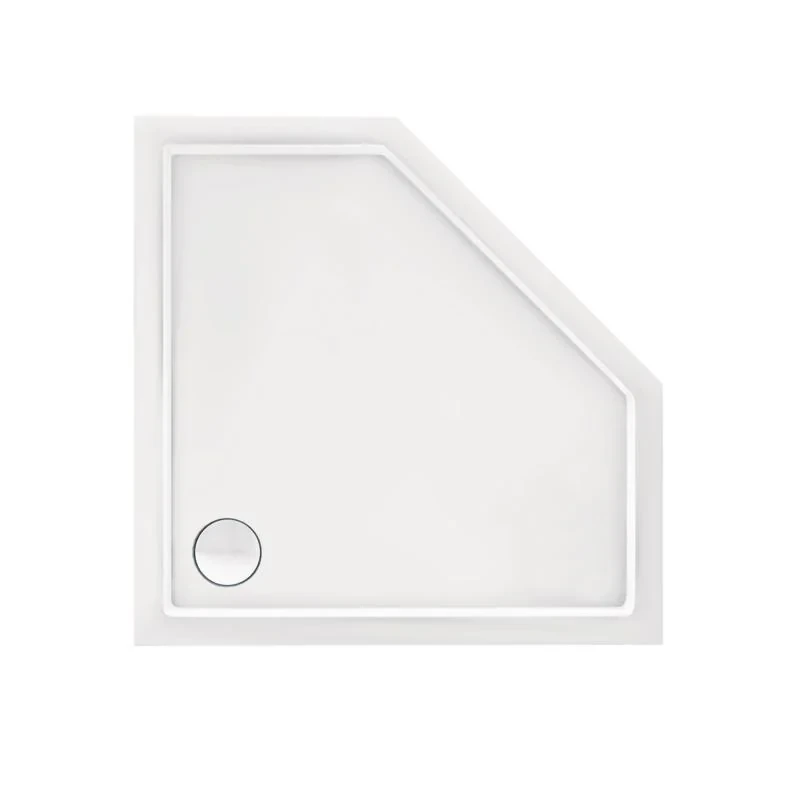 Душевой поддон Qtap Diamond 301112 100x100x12 см + сифон