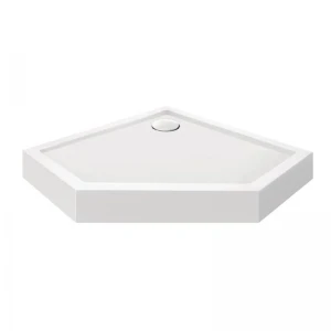 Душевой поддон Qtap Diamond 301112 100x100x12 см + сифон