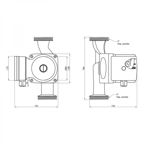 Насос циркуляционный Thermo Alliance LPS 32/60/180
