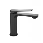 Смеситель для раковины Qtap Slavonice QTSLA1042103B Black Matt