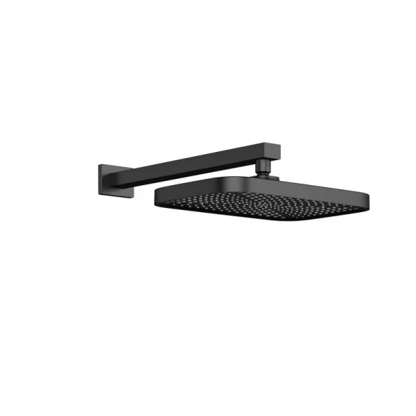 Душевая система универсальная Qtap Aquarius скрытого монтажа на два потребителя QTAQA64103NGB Black Matt