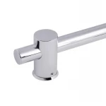 Душевая стойка с держателем универсальная Qtap Lepit 665 мм округлая QTLEP82103OC Chrome