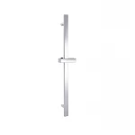 Душевая стойка с держателем универсальная Qtap Lepit 705 мм прямоугольная QTLEP82103NC Chrome