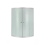 Душевая кабина Lidz Latwa SC80x80.SAT.HIGH.FR, стекло Frost 4 мм без поддона