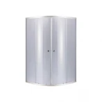 Душевая кабина Lidz Latwa SC80x80.SAT.HIGH.GR, стекло тонированное 4 мм без поддона