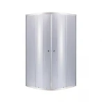 Душевая кабина Lidz Latwa SC80x80.SAT.LOW.GR, стекло тонированное 4 мм без поддона