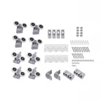 Душевая кабина Lidz Latwa SC80x80.SAT.LOW.GR, стекло тонированное 4 мм без поддона