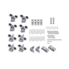Душевая кабина Lidz Latwa SC90x90.SAT.MID.FR, стекло Frost 4 мм без поддона