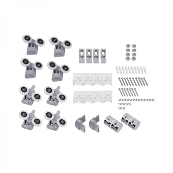 Душевая кабина Lidz Latwa SC90x90.SAT.LOW.FR, стекло Frost 4 мм без поддона