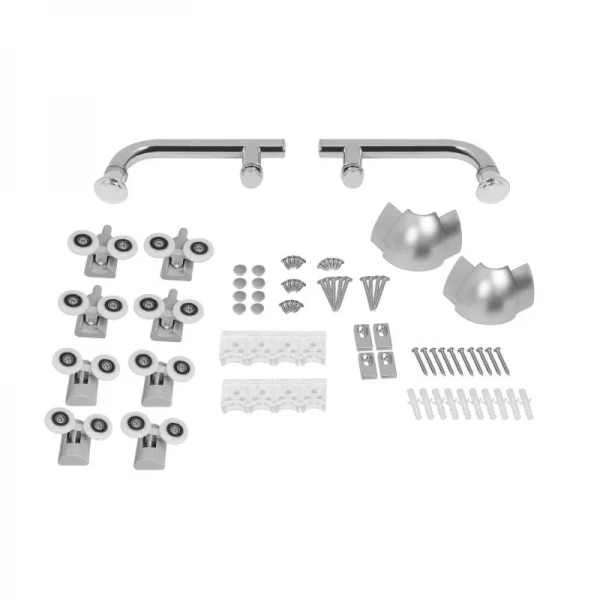 Душова кабіна Lidz Wawel SC120x80.SAT.LOW.FR, скло Frost 5 мм без піддона