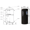 Теплоаккумулятор Thermo Alliance TA-ТАМ-00 750 с изоляцией 60 мм